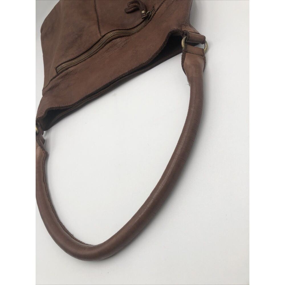 Marta Ponti Designer Soft Woven Leather Shoulder Hobo Purse Bag - Picture 10 of 12